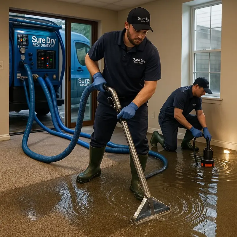 Water Extraction and Removal process in Schuylkill Haven, PA